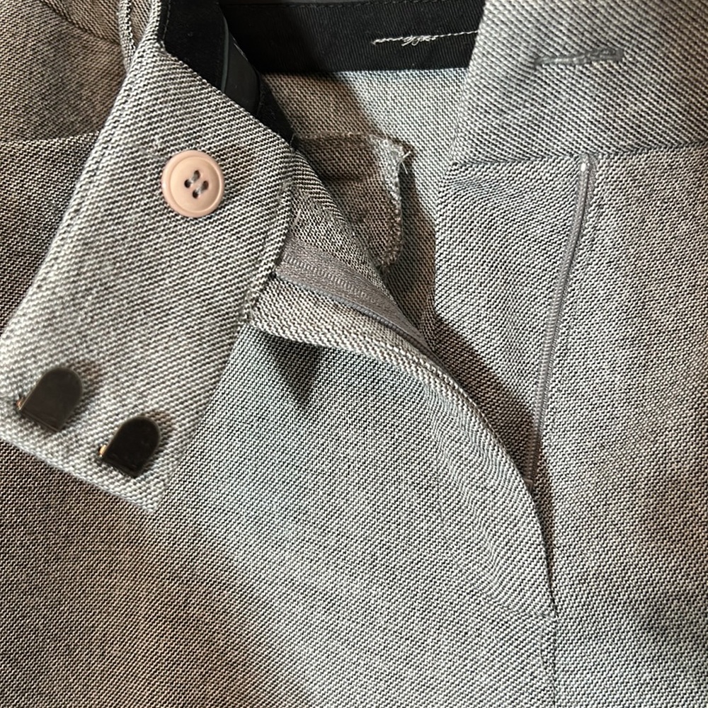 Anne Klein 10p Pants Suit / Women's Gray Blazer and Pants Set - Picture 6 of 10